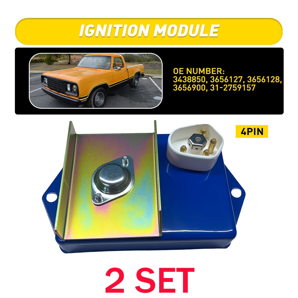 Replacement For Plymouth 1972-1976 Valiant & Scamp Ignition Control Module 2PCS