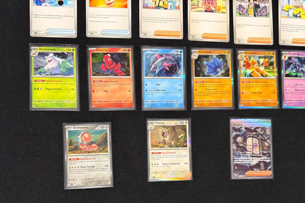 Pokemon TCG Paldea Evolved Partial Complete Set 200 Cards Holos/ Reverse/ Rares