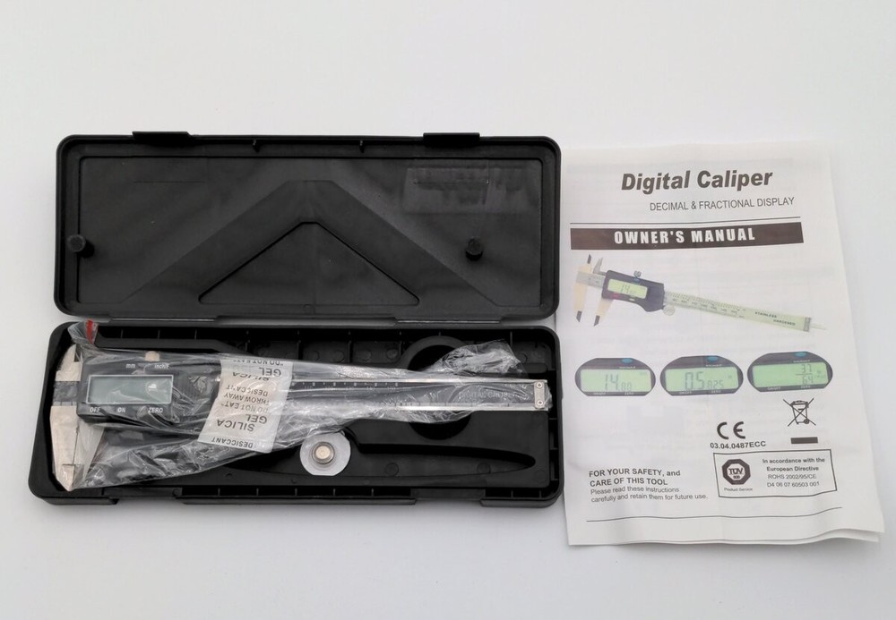 Micro-Mark 83762 Digital Caliper with Fractions