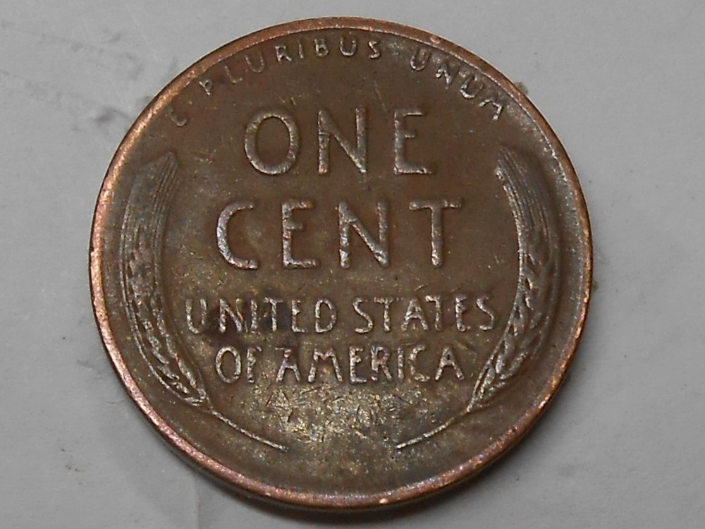 1946 s over d Lincoln cent with errors