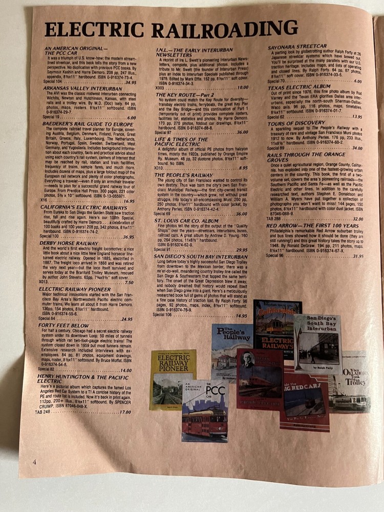 Interurban Press - Fall 1989