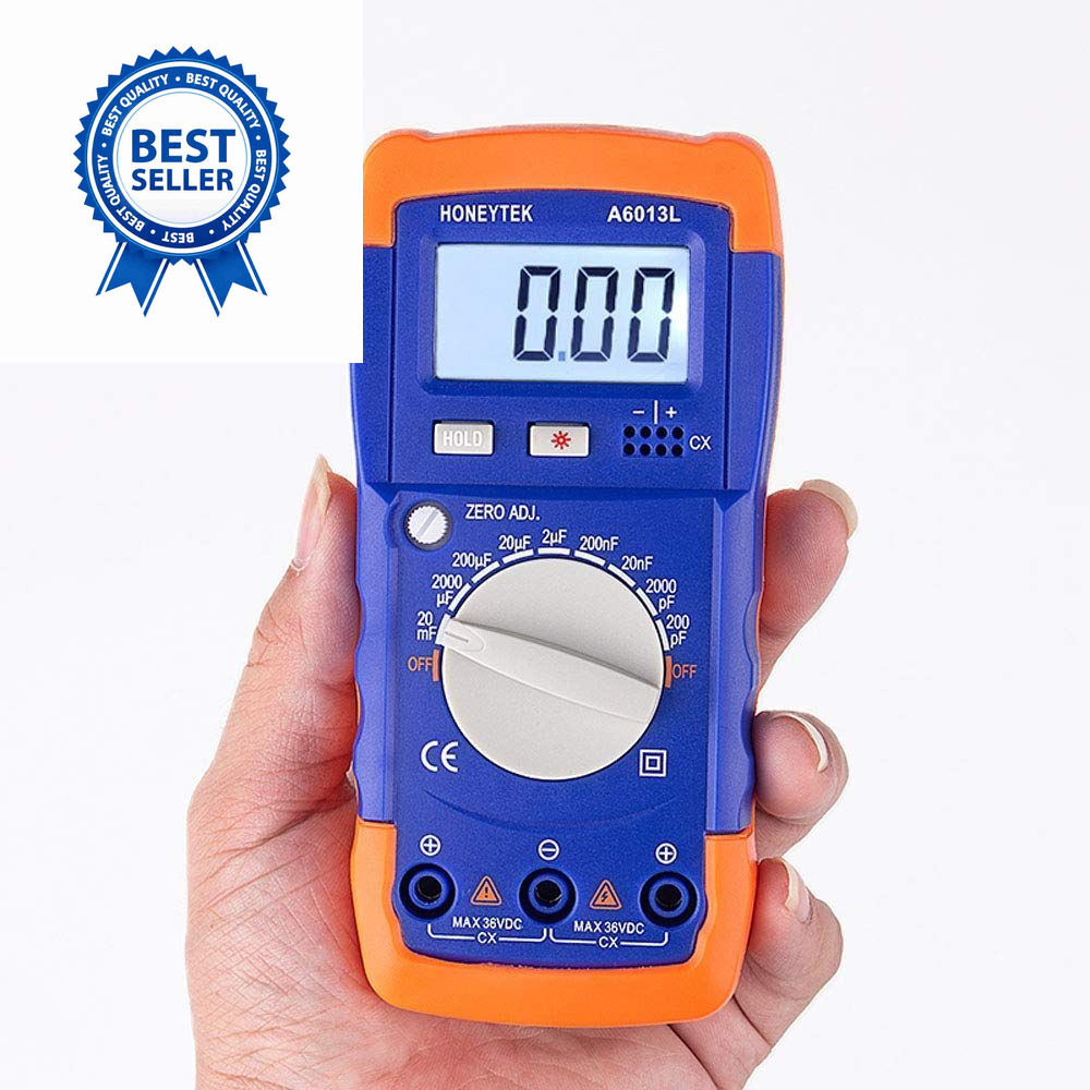 Honeytek A6013L Capacitor Tester Black