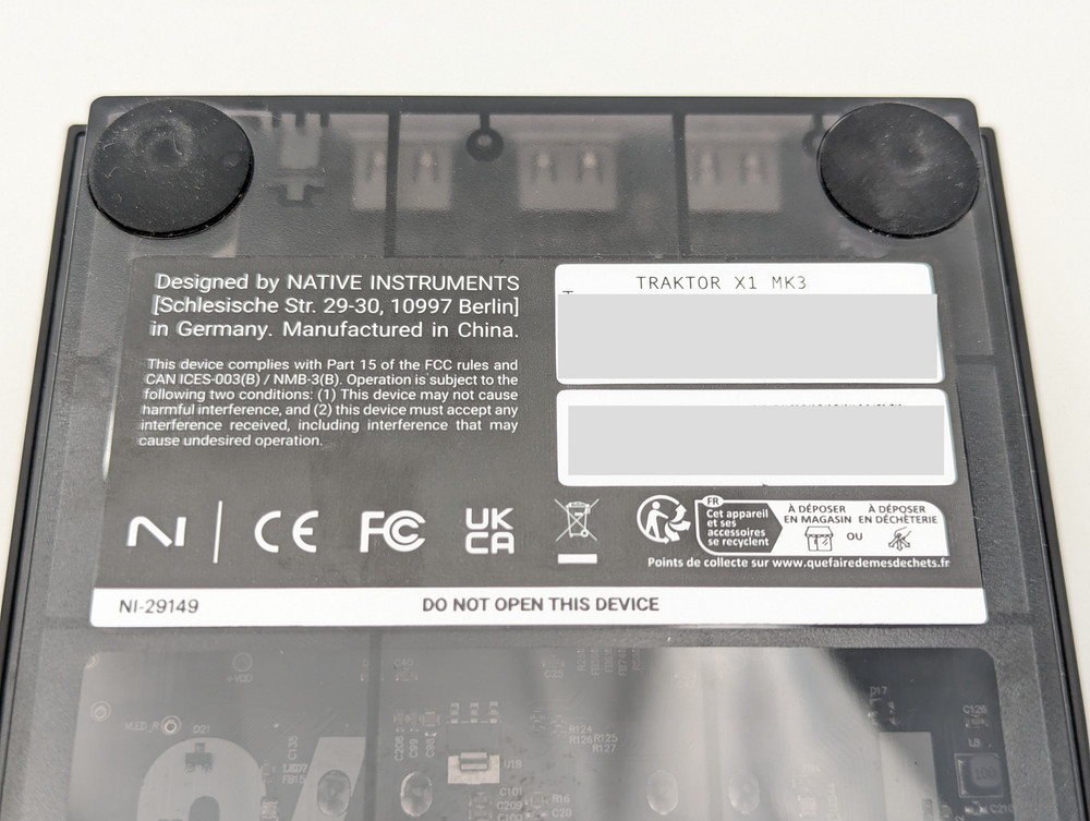 Native Instruments Traktor X1 MK3 DJ Controller Module (NI-29149) | Black