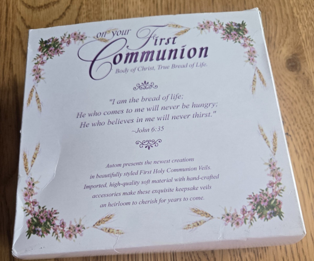 First Communion Veil - New in Box