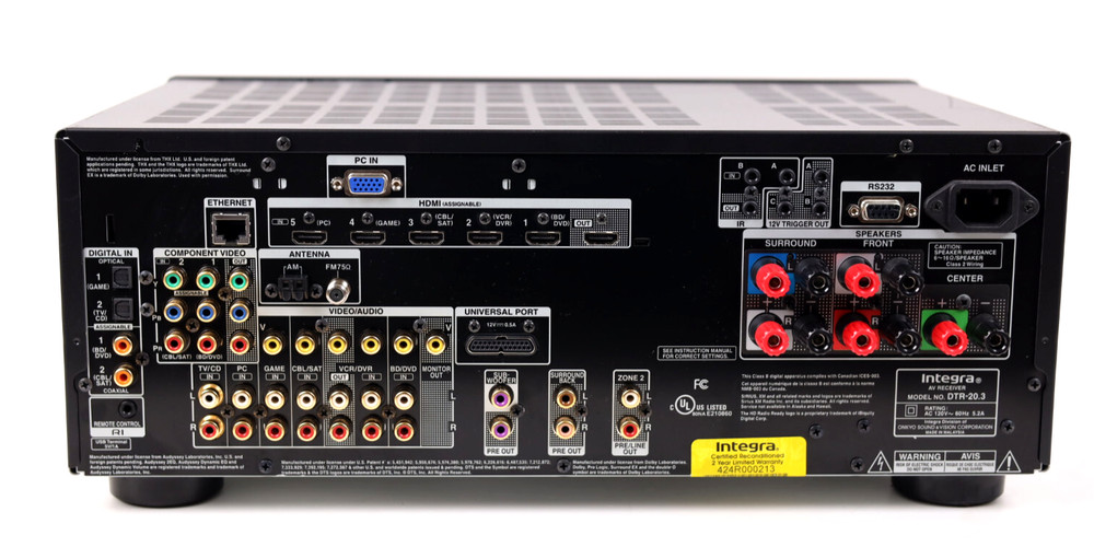 FULLY TESTED Integra DTR 20.3 AV Receiver p779