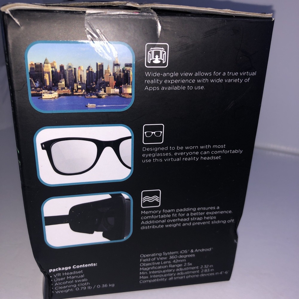 VIBE VIRTUAL REALITY HEADSET