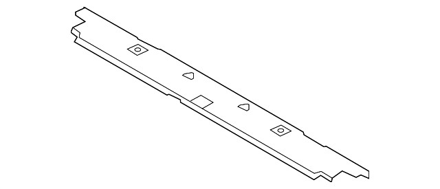 Genuine BMW Upper Seal 17-11-7-600-543
