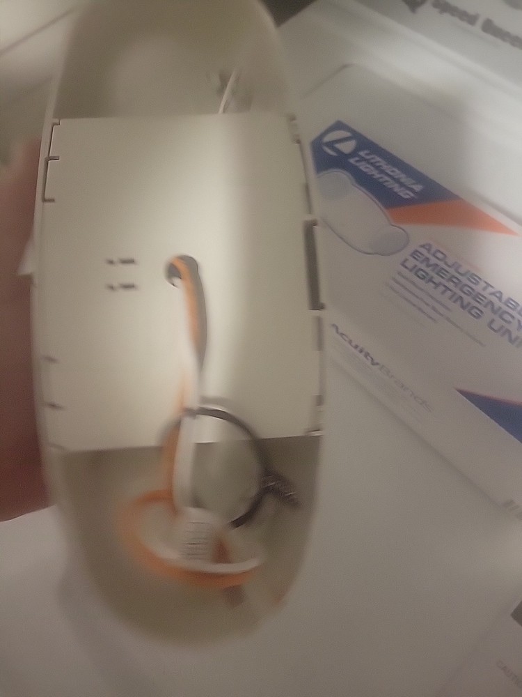 Adjustable Led Emergency Lighting Unit New Open Box