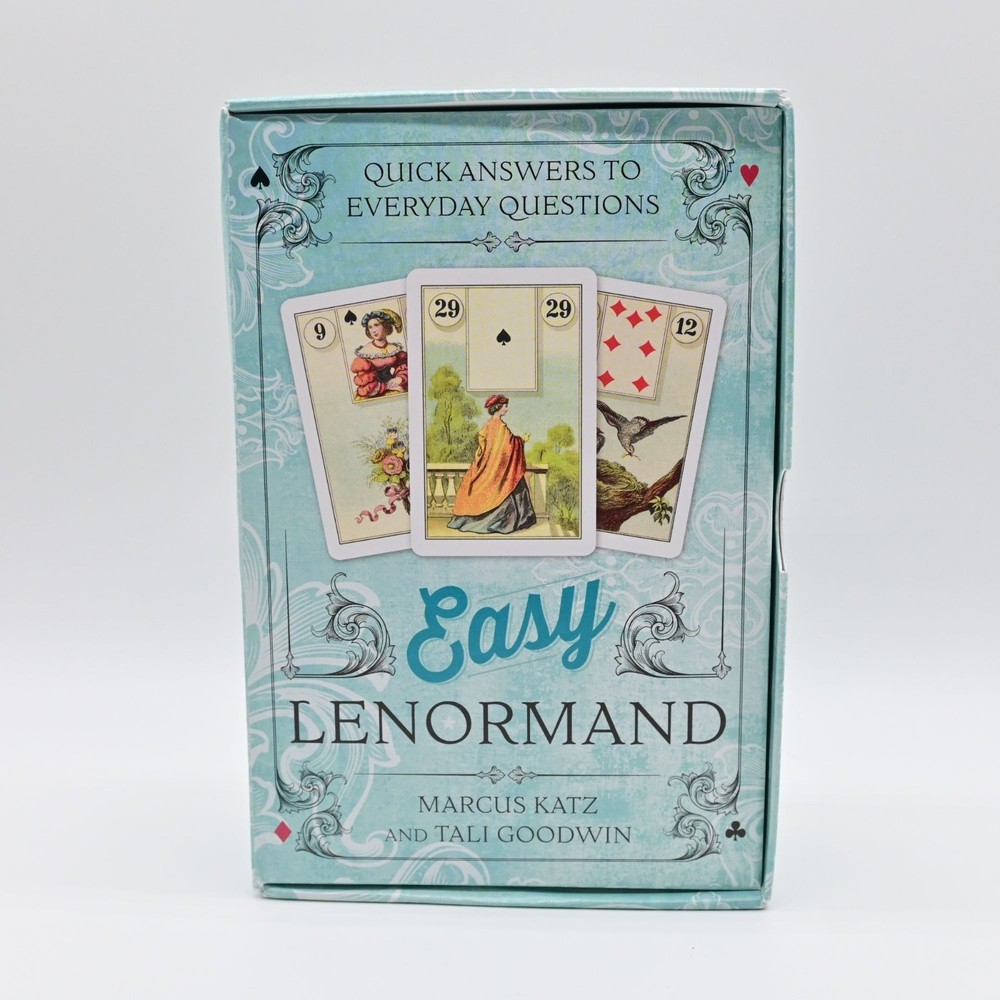 Easy Lenormand Divination by Marcus Katz and Tali Goodwin
