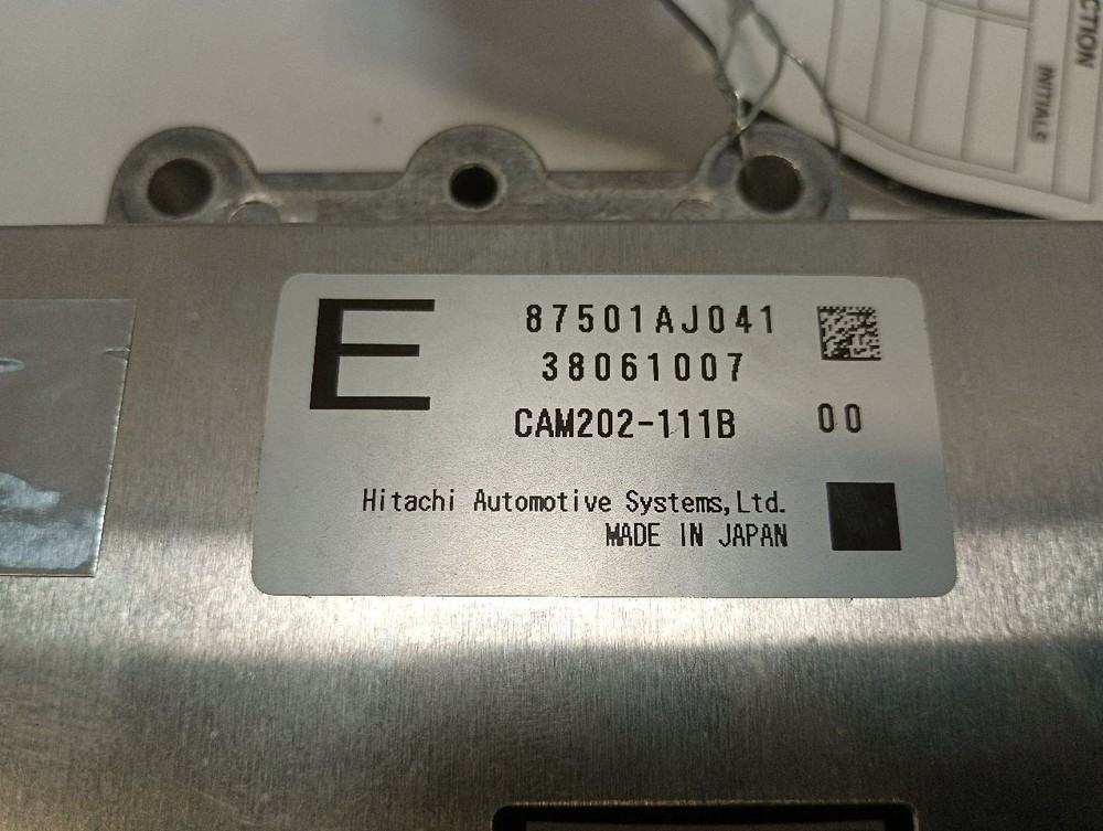 87501AJ041 Front Camera Windshield Mounted From 2014 LEGACY (11763022