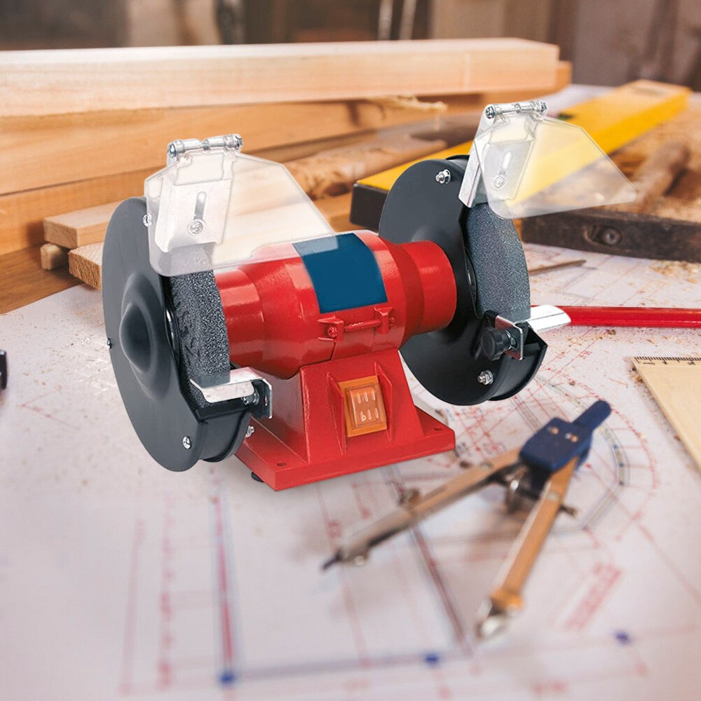 2PCS Bench Eye Eye Shield Replacement Stainless Steel Grinders Eyeshield Kit 。