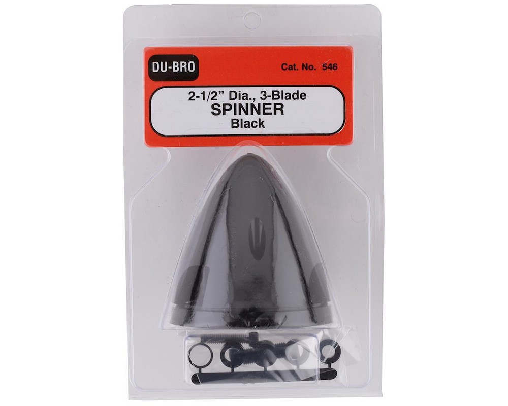 DuBro 3 Blade Spinner (Black) (2-1/2") [DUB546]