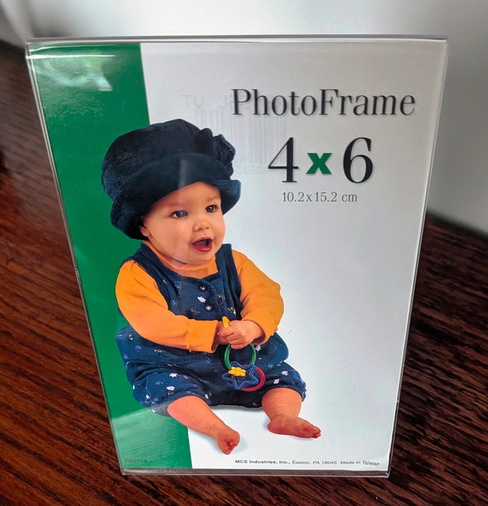 10 MCS Bent Acrylic Frames  For 4x6 Single Vertical