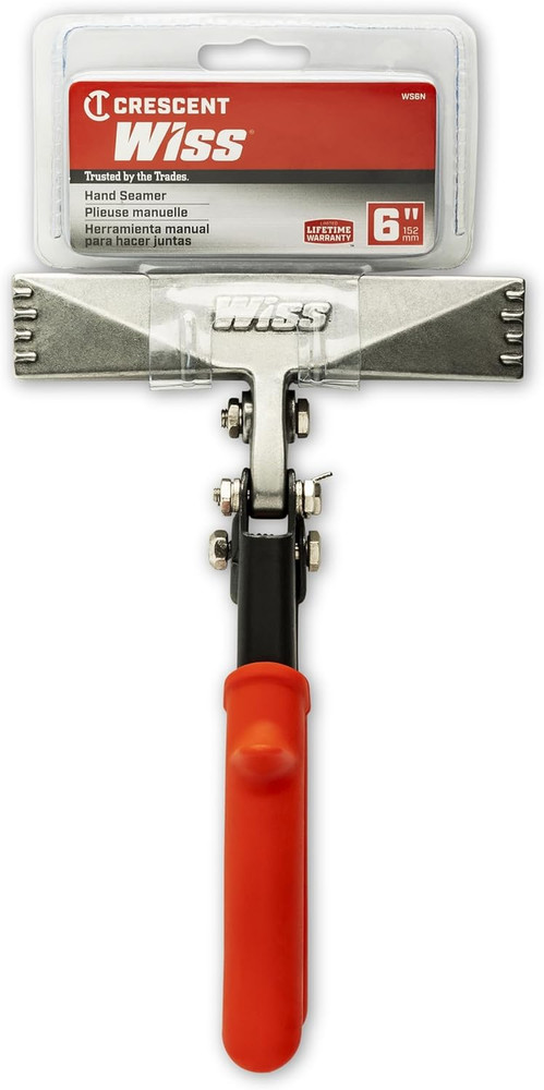 Crescent  6" Straight Handle Hand Seamer - WS6N