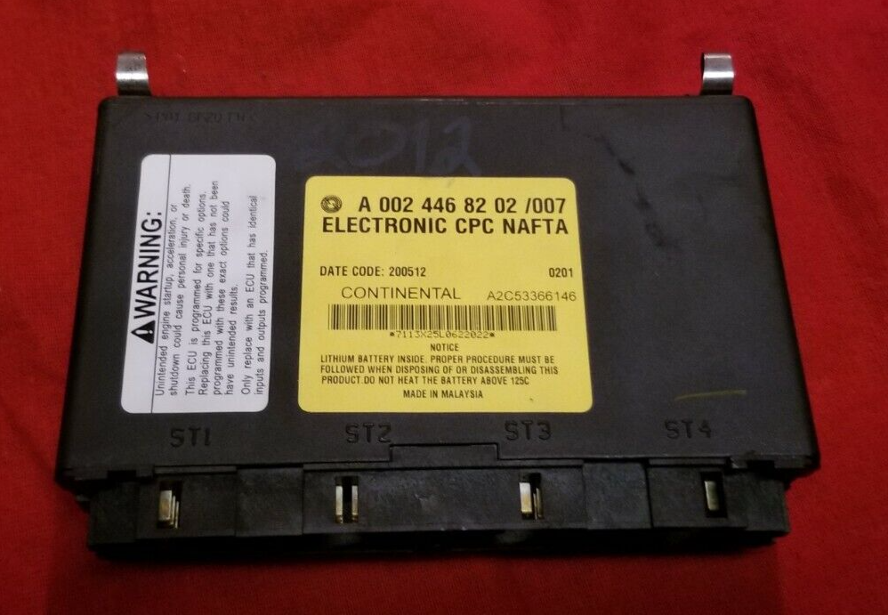 CPC NAFTA CONTROL MODULE A 002 446 82 02 , CONTINENTAL A2C53366146