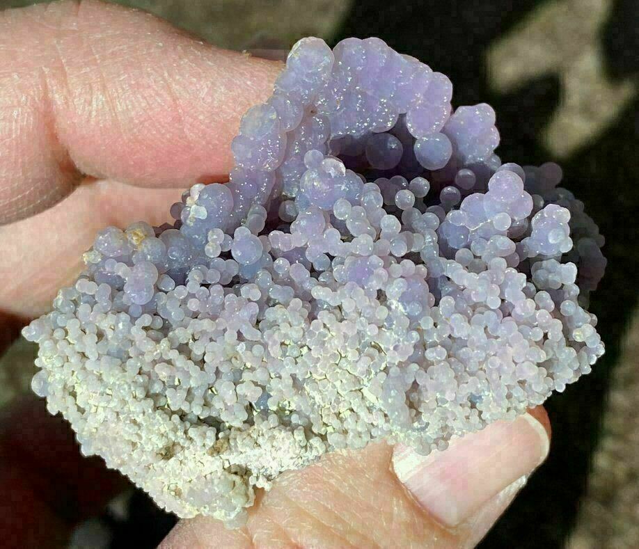 ~Weird~ Botryoidal Grape Chalcedony Specimen - AKA Mankarra Agate - C9