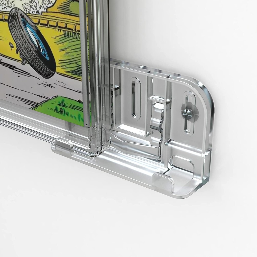 20 Pack Comic Book Display Shelf Slab Wall Mount Kit