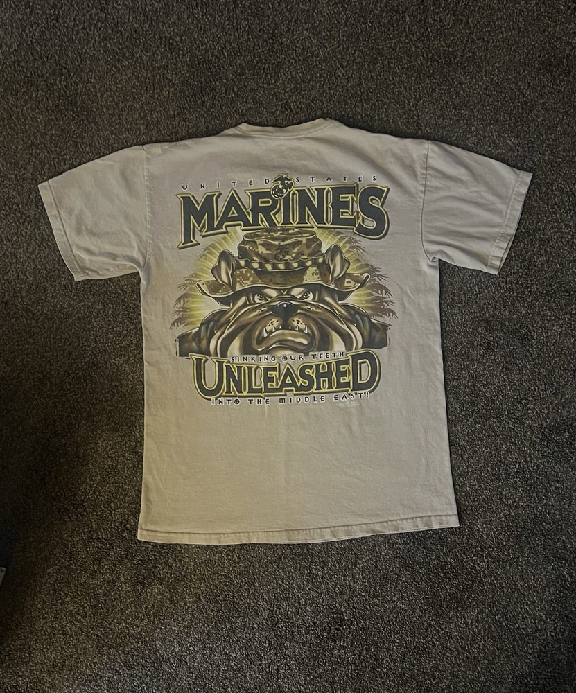 United States Marines Middle Eastern Operations Shirt “Unleashed”
