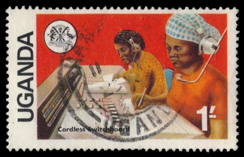 UGANDA 148 (SG164) - Telecommunications "Switchboard Operators" (pf76702)