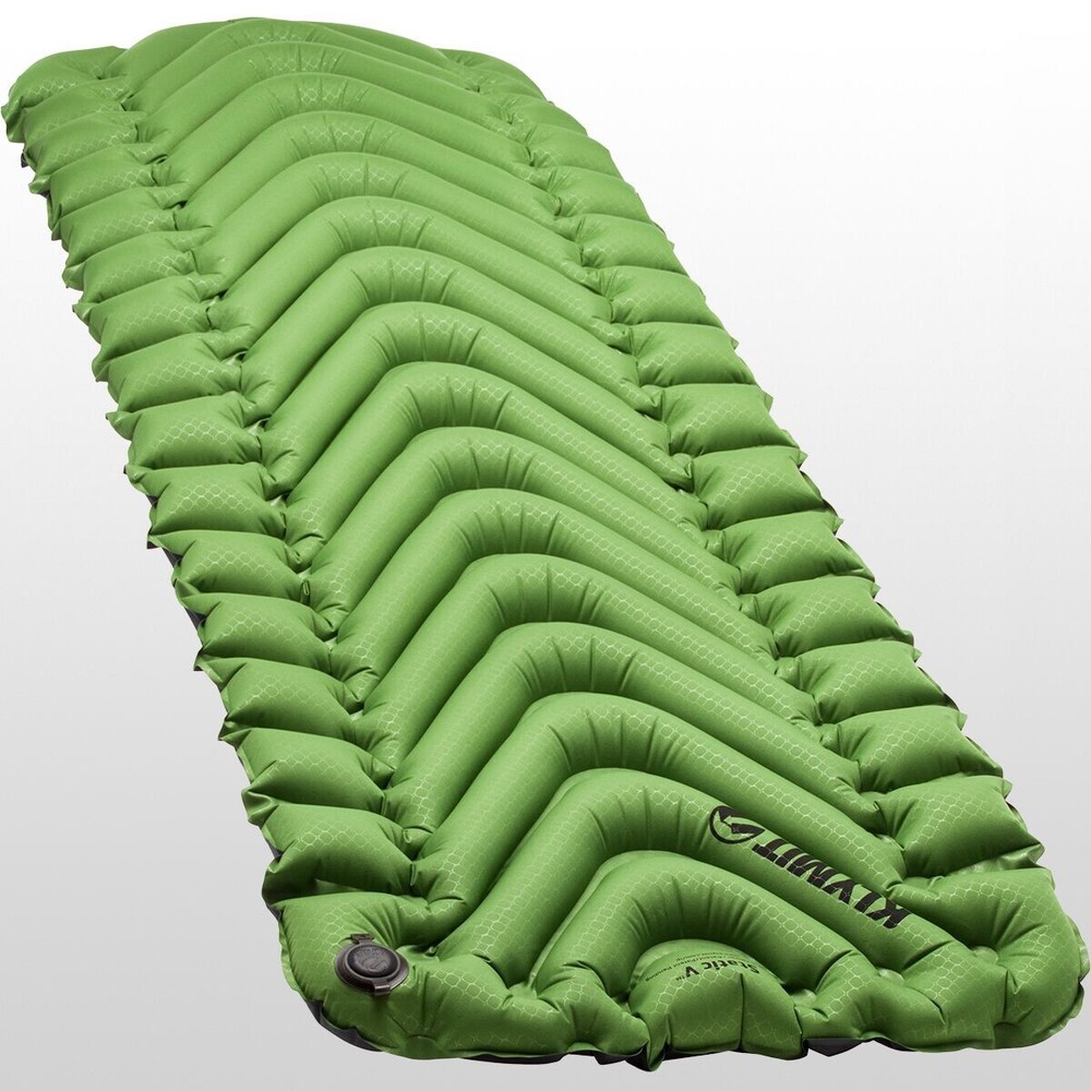 KLYMIT STATIC V Sleeping Pad GREEN NEW