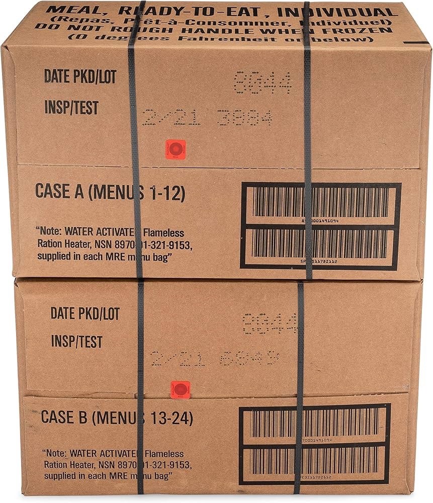 MRE Meal Ready-To-Eat Cases