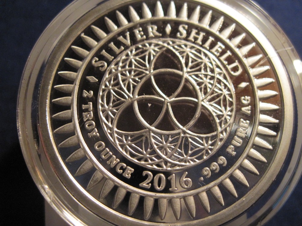 2016 VOTE WITCH PROOF MEDALLION SILVER SHIELD , RARE !