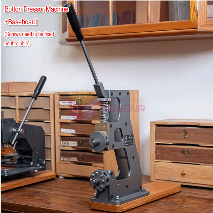 Multi Mold Button Press Machine Rivet Eyelet Snaps Hardware Installation Punch