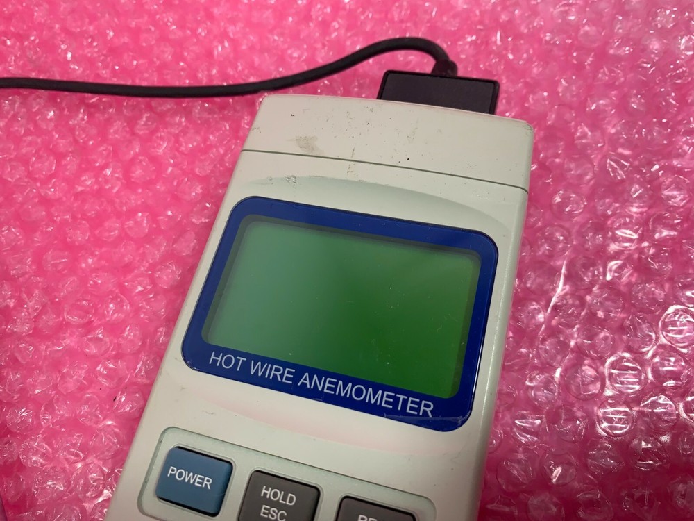 Omega Hot Wire Anemometer- Real Time Data Logger