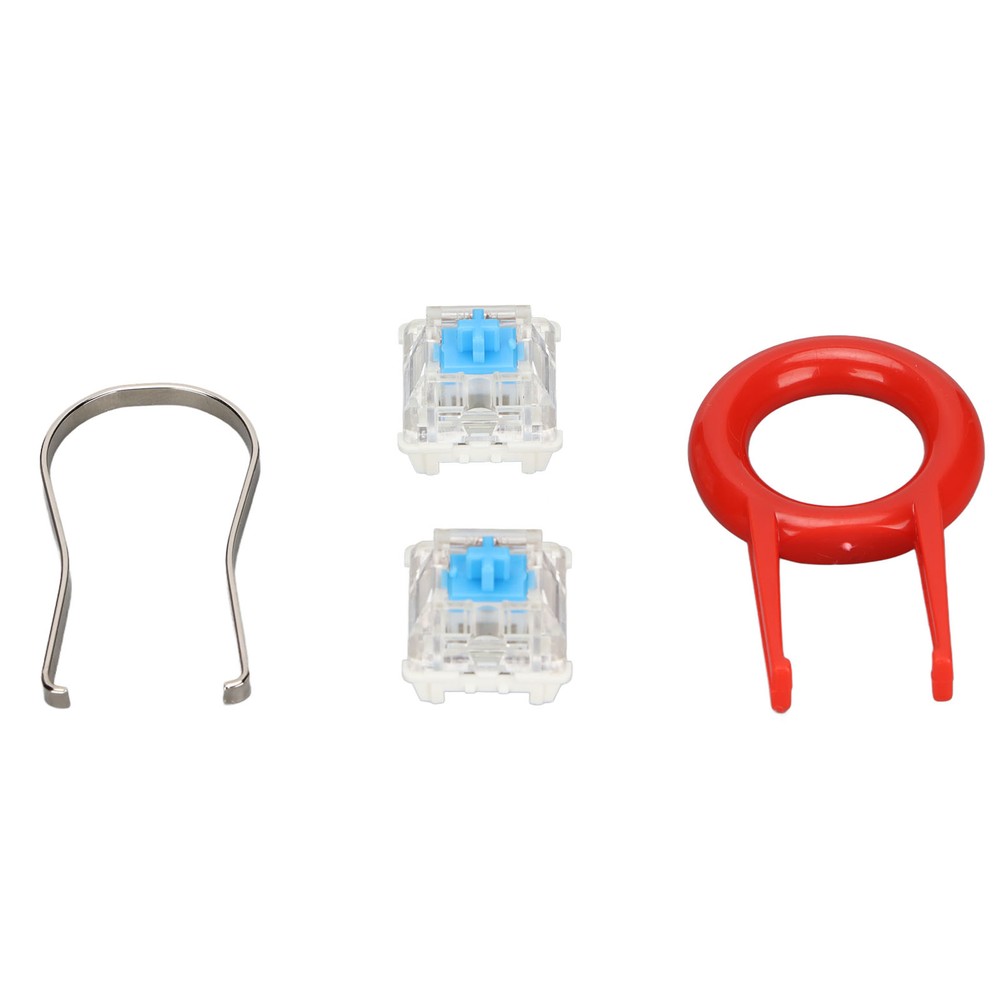 10Pcs Keyboard Switches Blue Switch Exquisite Structure for Replacement DIY