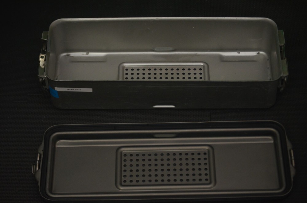 V. MUELLER GENESIS BAXTER STERILIZATION CONTAINER TRAY 19x7x6