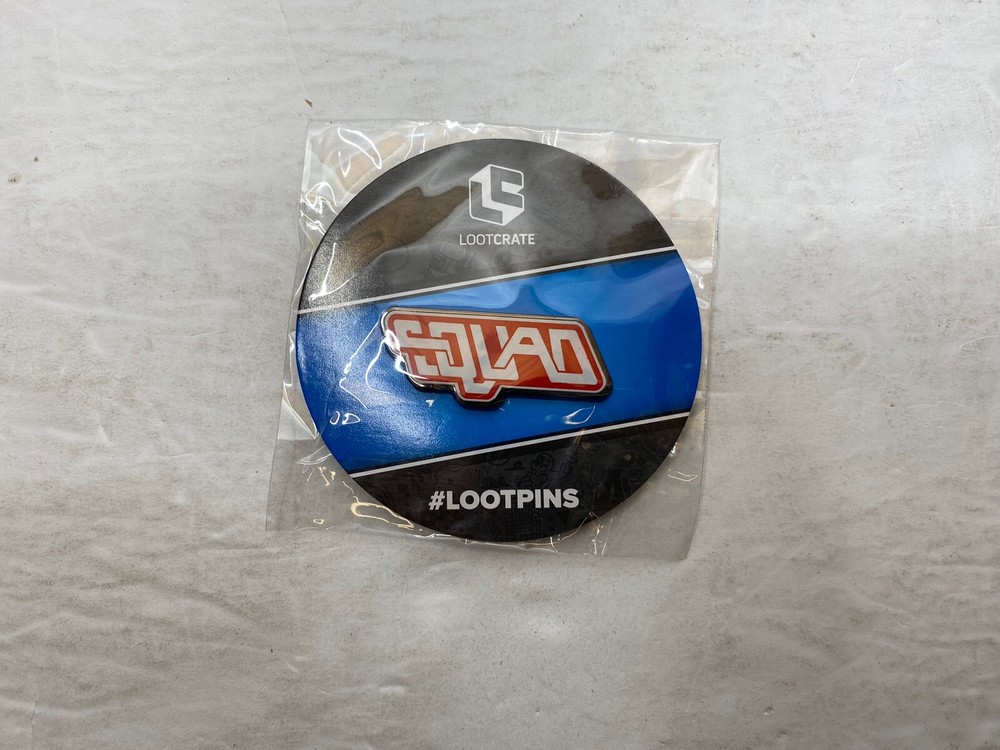 DC Comics Suicide Squad Inspired PinBack Loot Crate Exclusive