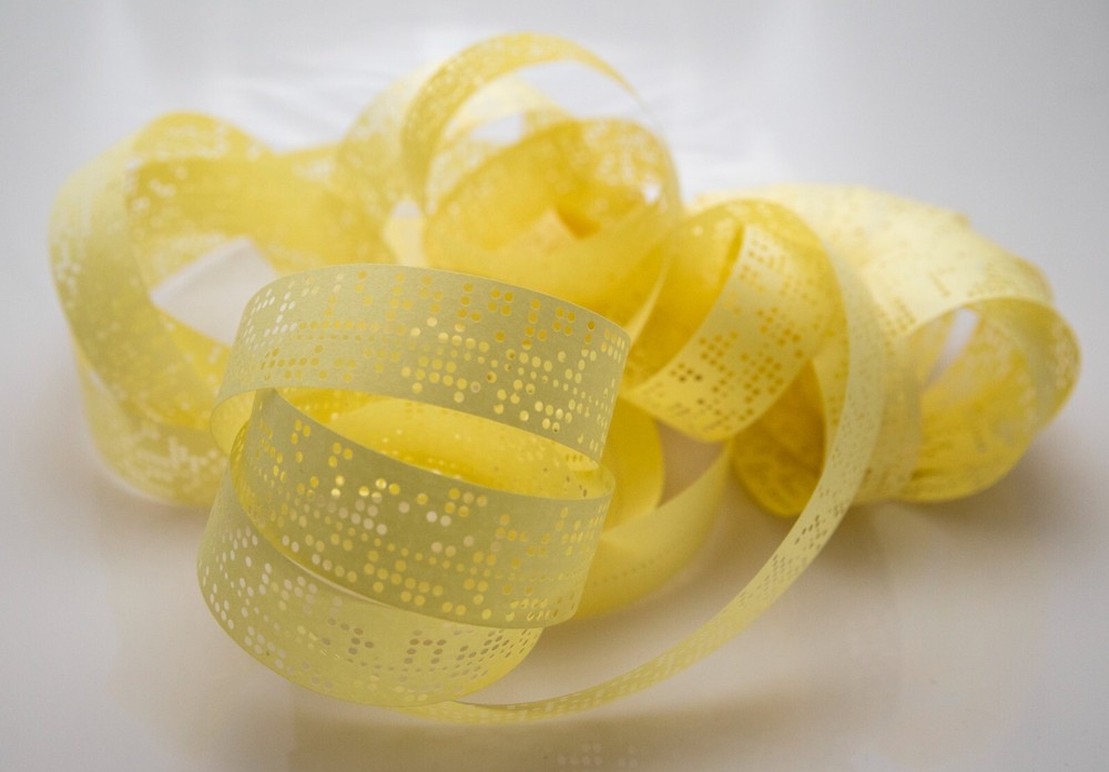 MITS Altair Punched Paper Tape Package