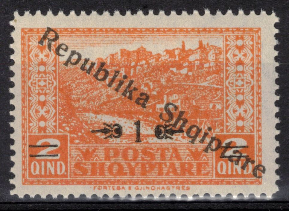 ALBANIA Scott 178 Mint NH