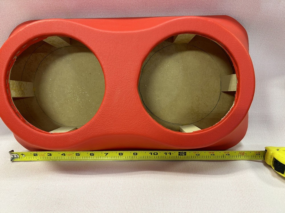 titty panel For 2-6.5 Midrange Speakers RED