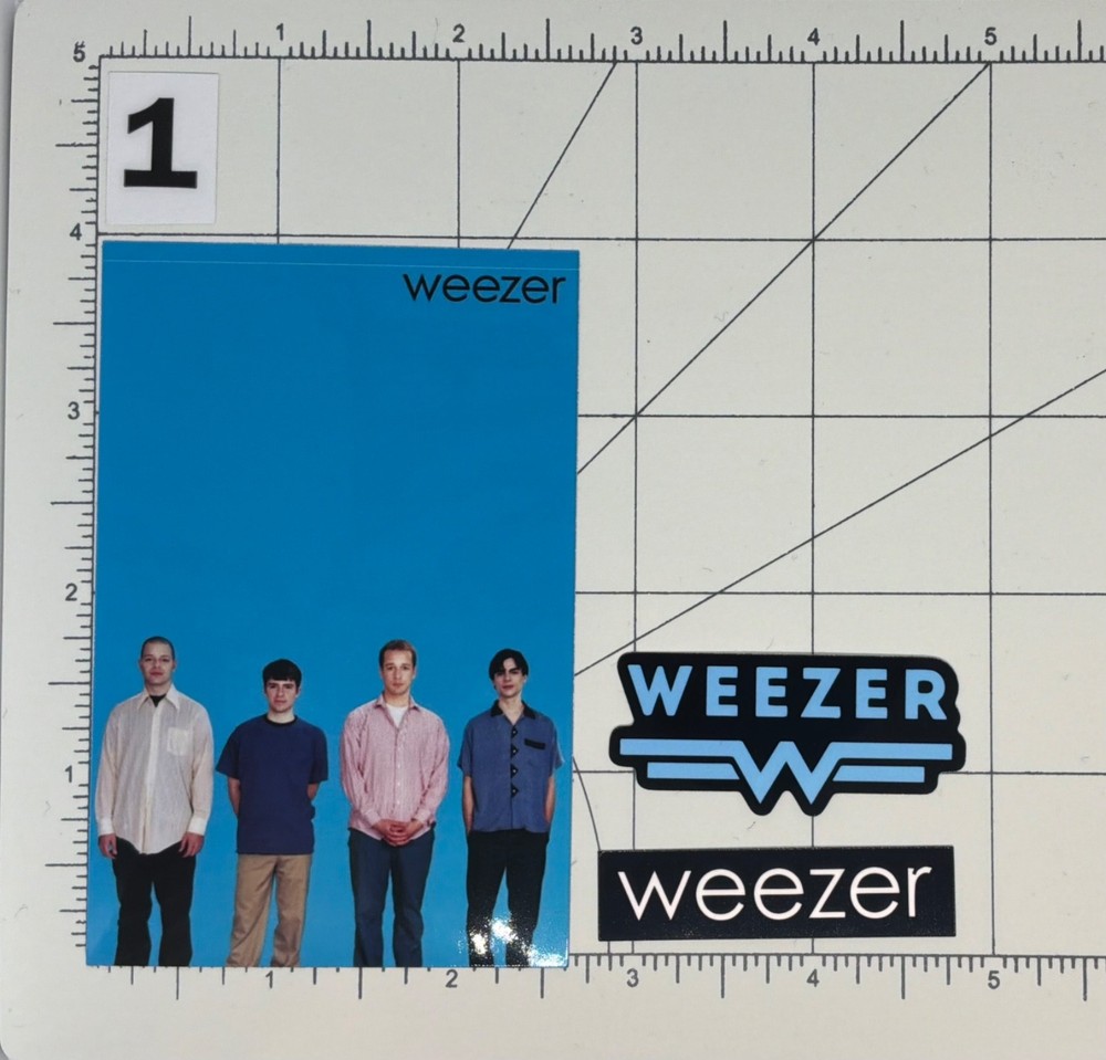 Weezer Stickers Multiple Options Available, Pick One