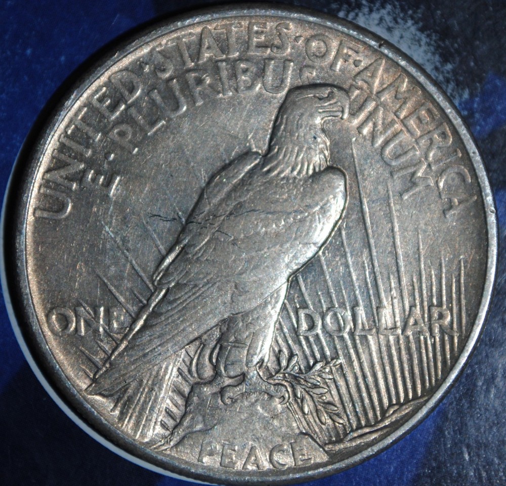 1921 PEACE DOLLAR {{{3829