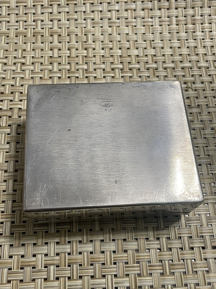 Antique Gorham Sterling Silver Trinket Box – Model #352