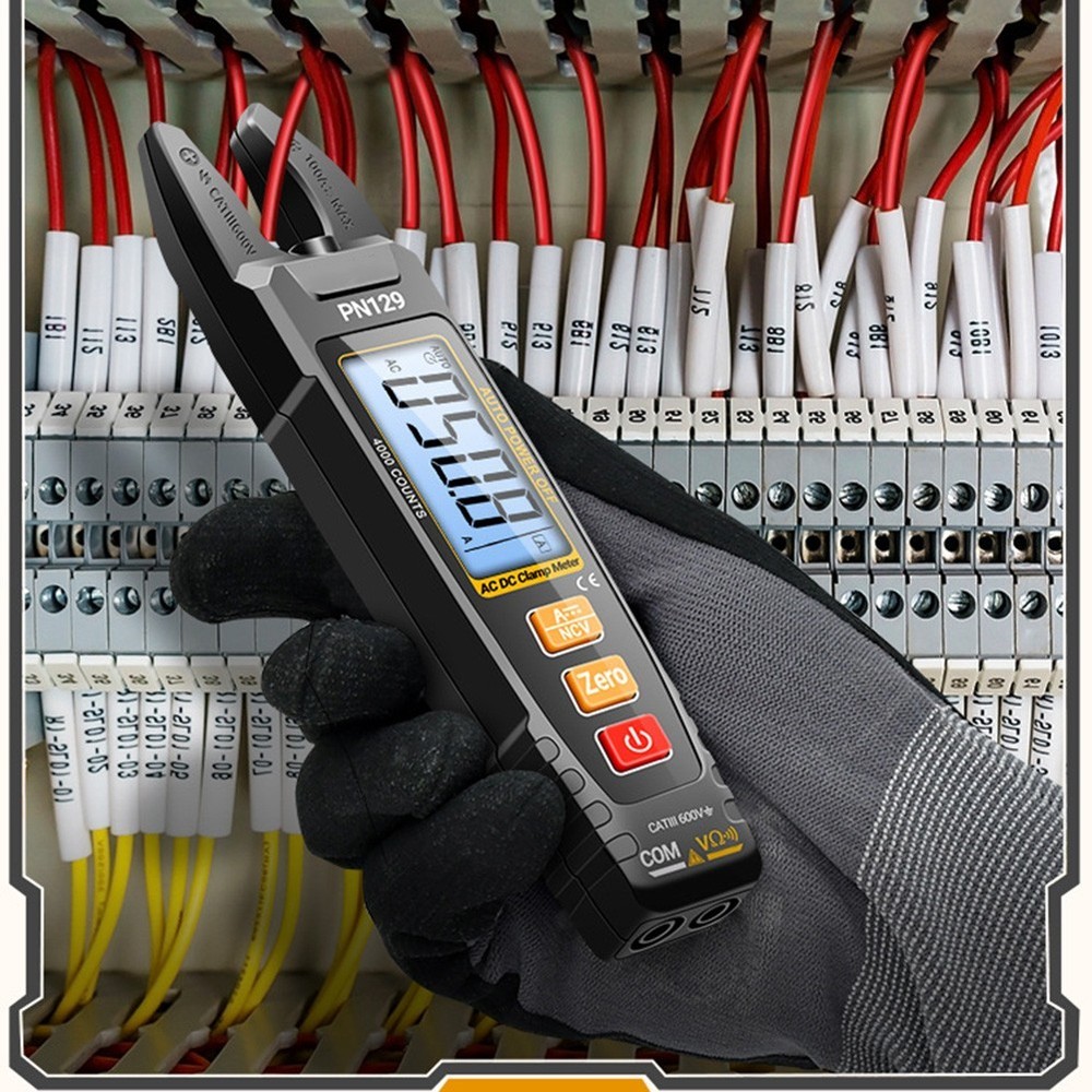 PN129 U Shape Clamp Meter with Automatic Range and Data Retention Feature