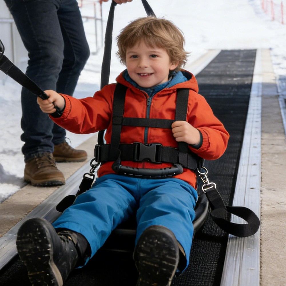 Kids Ski Harness Adjustable Retractable Anti-fall Safety Leash