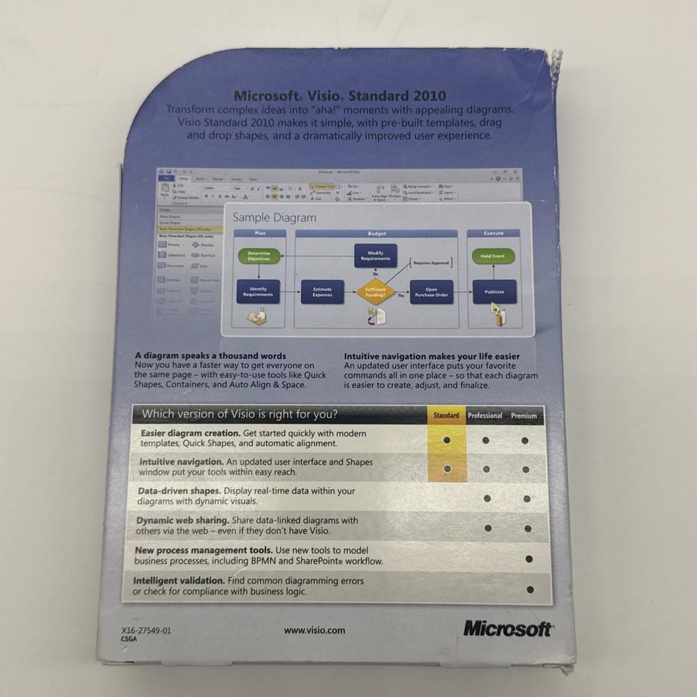Microsoft Visio Standard 2010_Retail Box.