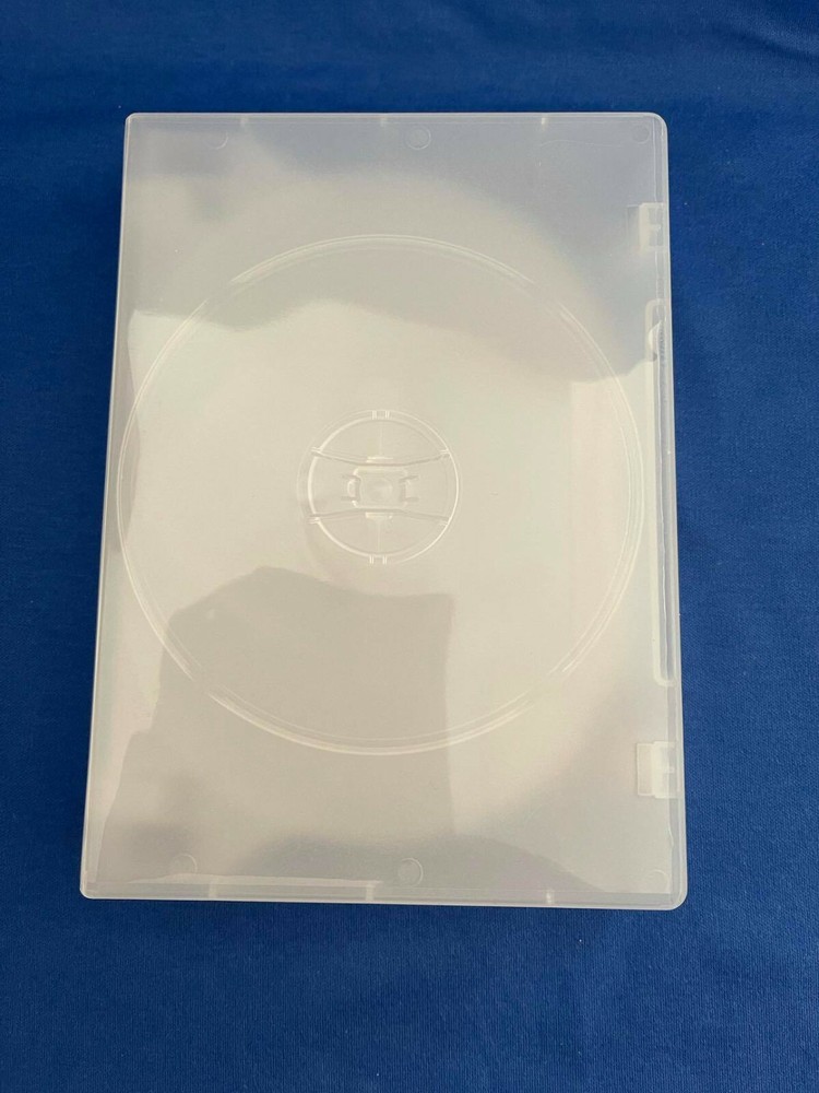 DVD CASE 9 DISC - FROSTED - 38MM FATBOX - QUANTITY 2 ONLY