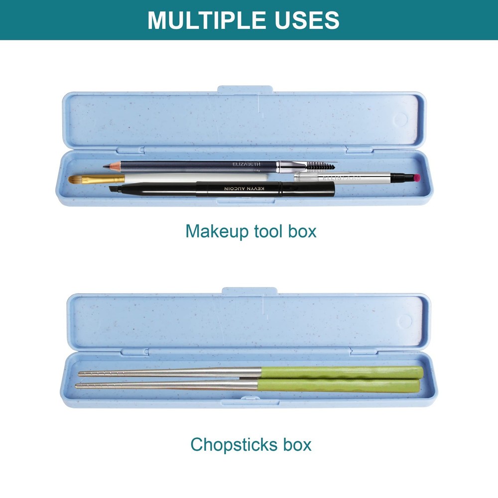 Foosi Small Pencil Box - Plastic Case - Cases for Small, 1 Pcs