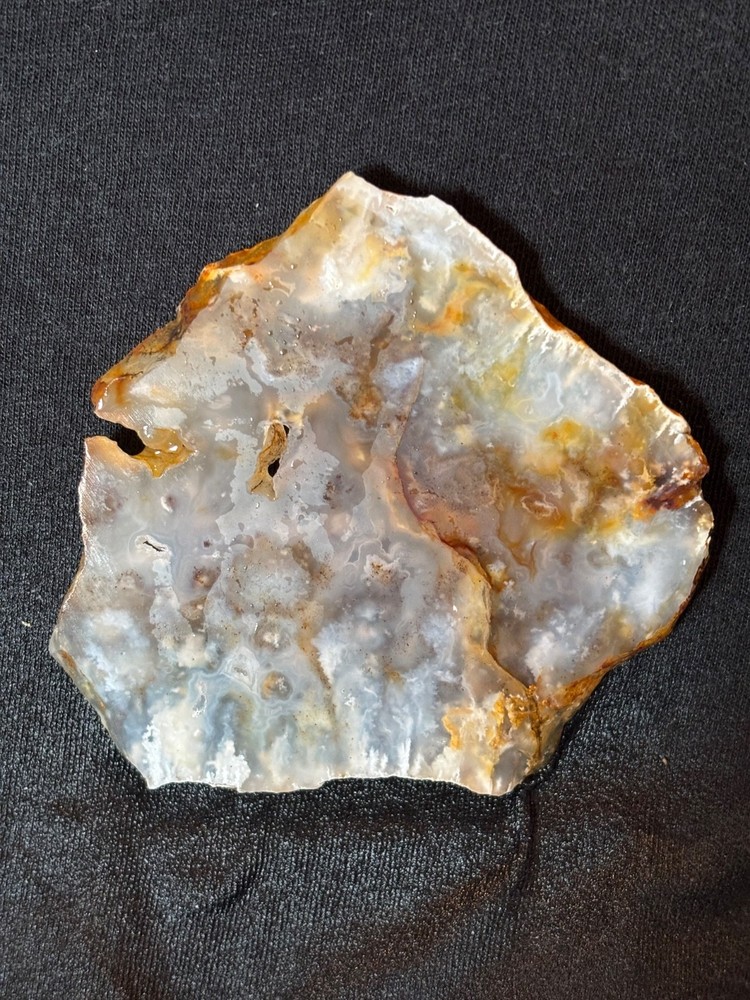 Graveyard Point Plume Agate rock slab lapidary cabbing rough