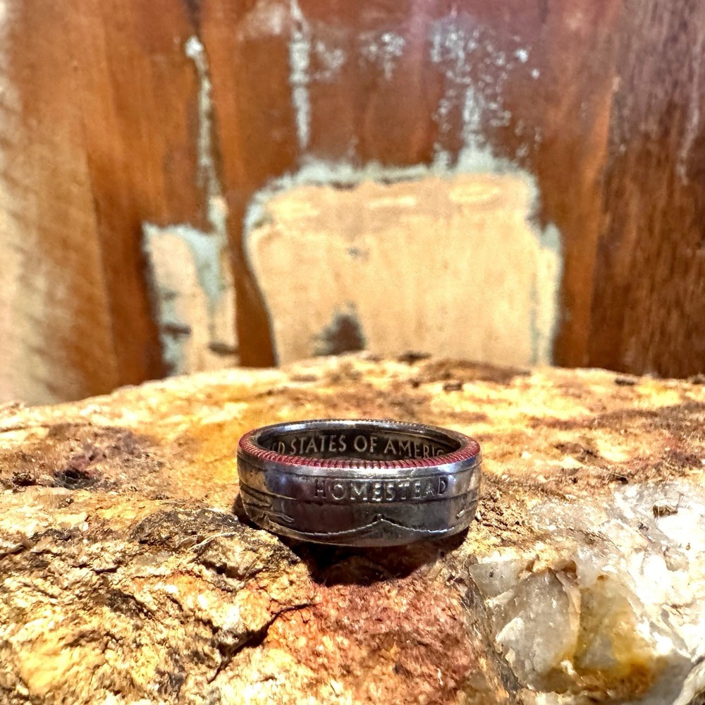Quarter Dollar 2015 Nebraska Ring-size 6