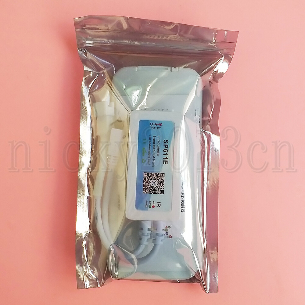 SP611E Bluetooth Music APP Controller IR Remote for Addressable LED Pixel Light