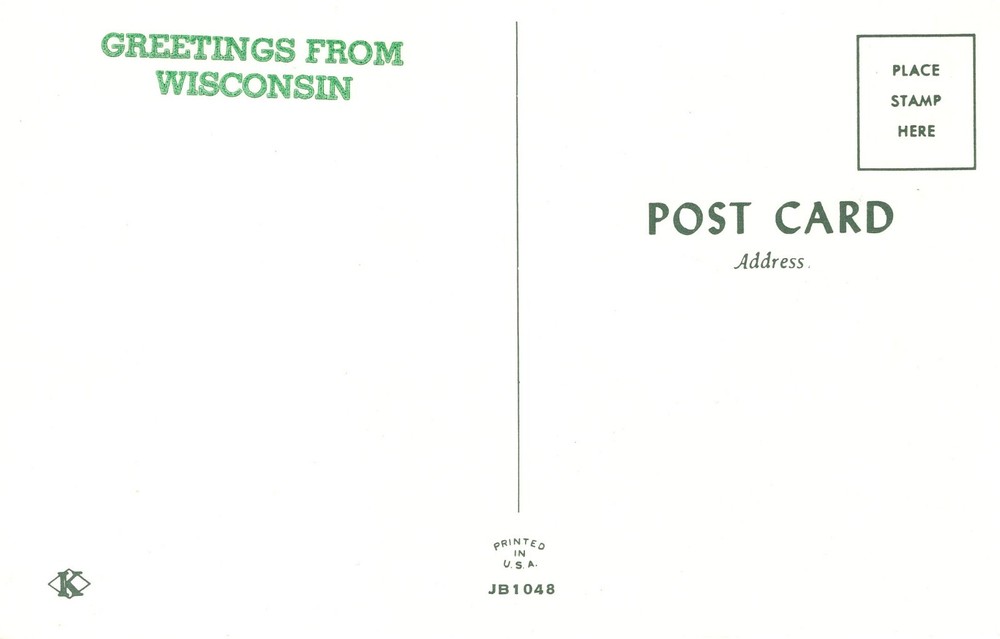 GREETINGS FROM WISCONSIN - PC1647