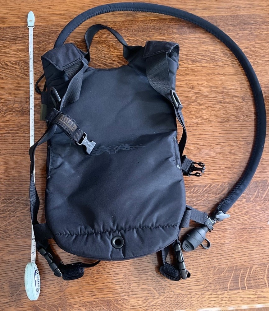 Camelbak Maximum Gear Stealth Hydration Backpack w/ Bladder - Black Adjustable