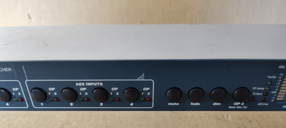 Broadcast Tools ADMS 44.22 Analog / AES Digital Matrix Switcher