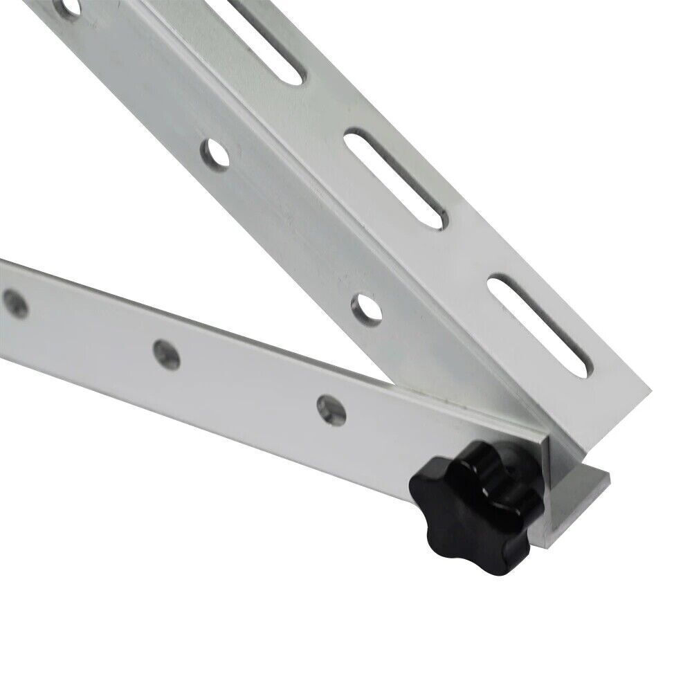 Solar Panel RV Tilt Mount Brackets 46in Roof Flat Surface Adjustable Frame 2 set