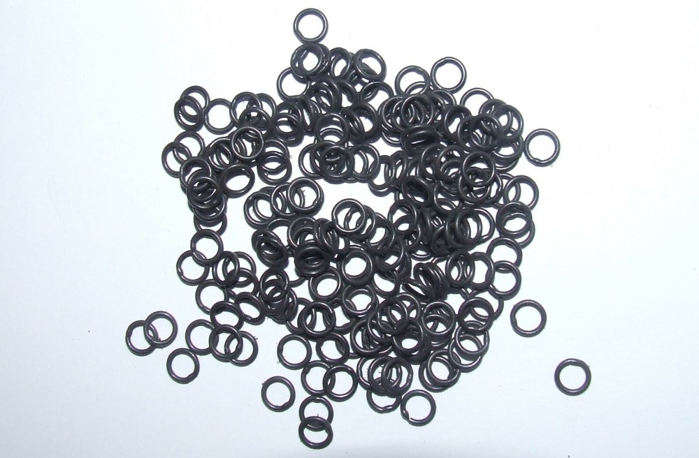 6mm Welded Rings for Lead Making Pack of 50